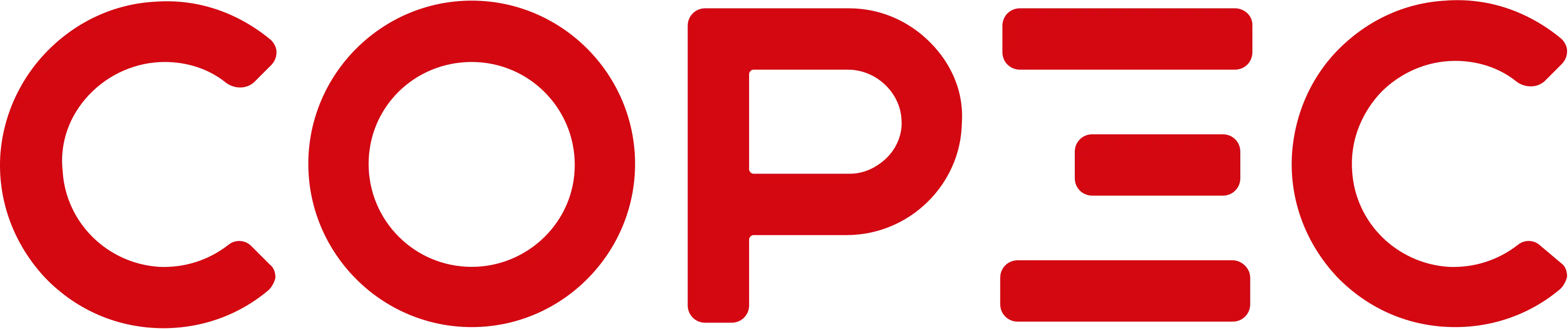 Copec logo - empresa de distribución de combustible